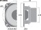 Miniatur-Lautsprecher, 10 W, 8 Ohm