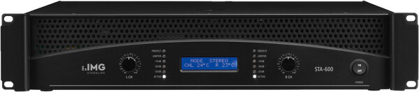 Professioneller Stereo-PA-Verstaerker, 1000 Wmax