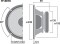CELESTION HQ-PA-Tiefmitteltoener 8 100W 8Ohm d:208mm