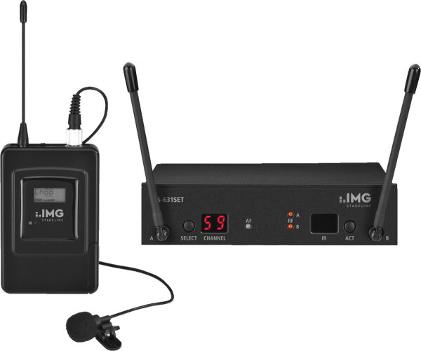 Kravatten Mikrofonsystem True-Diversity 863-865MHz