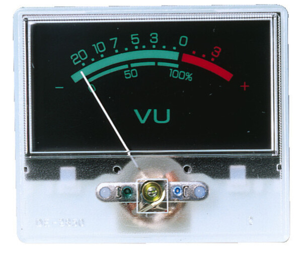 Einbaumessinstrument, VU-Beschriftung