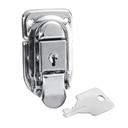 1907 - Drawbolt Small Nickel-Plated lockable