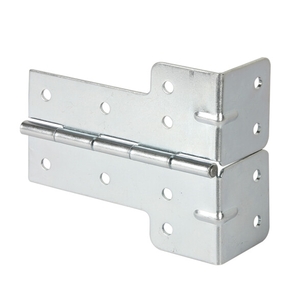 2641 - L-shaped Hinge Steel Galvanized