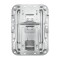 270838 - Lid Stay Large Cranked with Hinge, Click-Stop Function and Rivet Protection