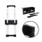 3476031 - Recessed Extendable Handle 2-stage, black cranked Dish length 336 - 661 mm