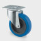 37033 - Roulette Pivotante Bandage bleu 100 mm