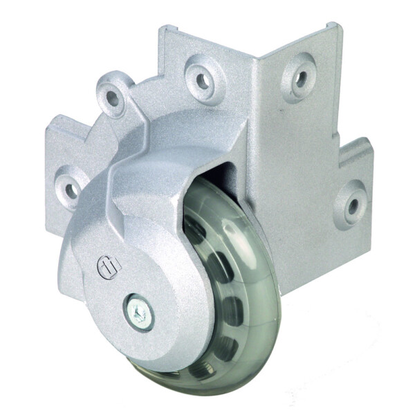 37501 S - Eckaufbaurolle mit weichem Rad 75 mm