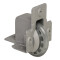 37551 S - Kanteneinbaurolle mit weichem Rad 75 mm