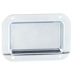 38082 - Castor Dish Steel Galvanized
