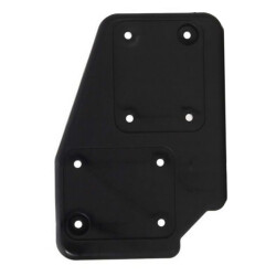 38085 L - Castor Plate polyamide black left