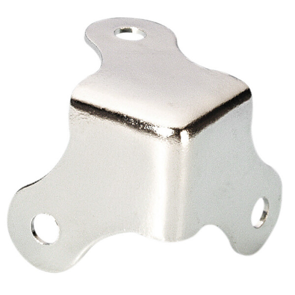 4007 - Case Corner small three-leg nickel-plated