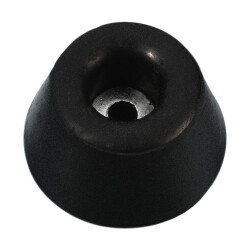 4901 - Piede in gomma 30 x 15 mm