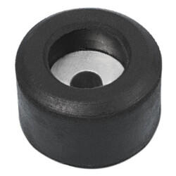 4904 - Piede in gomma 25 x 15 mm