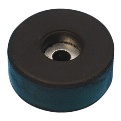 4907 - Piede in gomma 38 x 15 mm