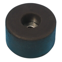 4909 - Piede in gomma 38 x 20 mm