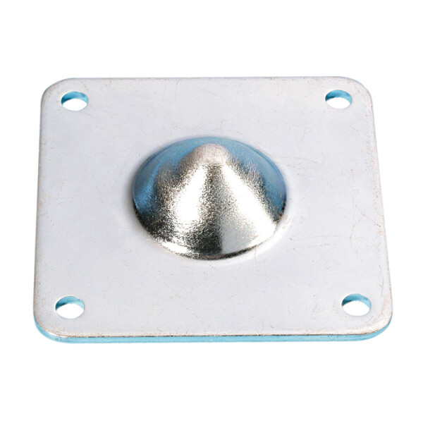 4937 - Pied acier Glissant grand Estampage mâle