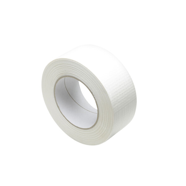 58063 W - Rouleau Gaffer Premium blanc 50mm x 50m
