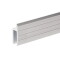 6126 - Aluminium h-Kantenprofil für 7 mm Serviceklappen
