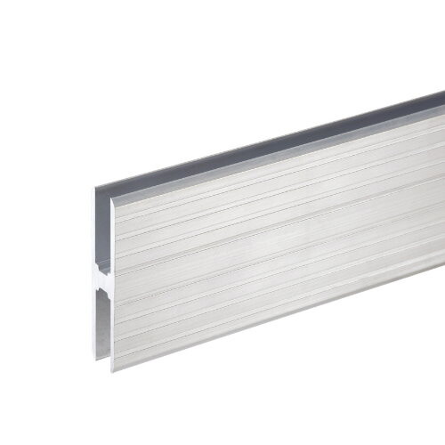 6128 - Aluminium H-Profil schwere Ausführung für die Verbindung von 10 mm starken Flächen