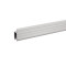 6130 - Profilé aluminium en h pour Portes de Service matériau 9,5 mm