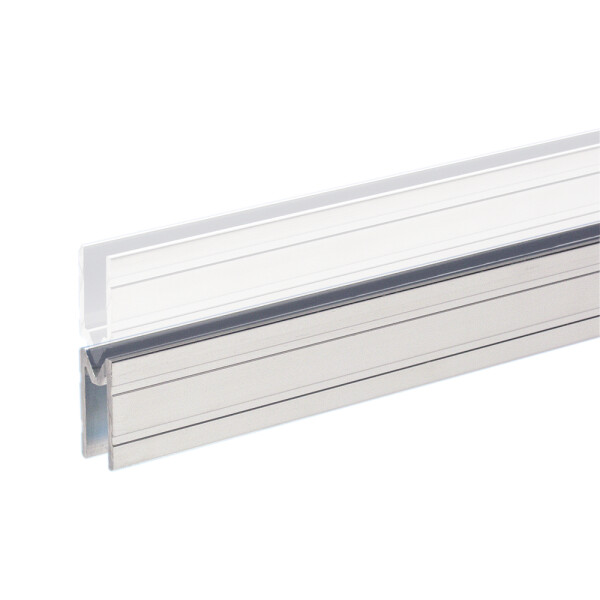 6142 F - Aluminium-Schließprofil female für 7 mm Material