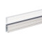 6142 F - Aluminium-Schließprofil female für 7 mm Material