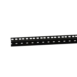 61535 B 6 - Heavy Duty Rack Strip black 6 U