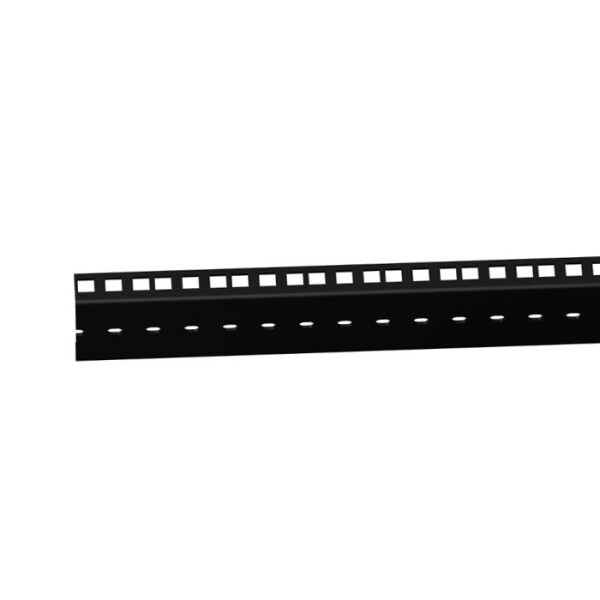 61555 BLK - HD Rackschiene doppelt schwarz 45 HE