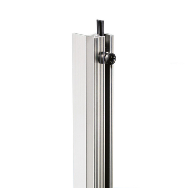 6162 - Profilé Rack aluminium à Frein caoutchouc