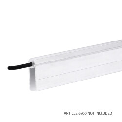 6302 - Profilo di Chiusura ibrido di alluminio per...