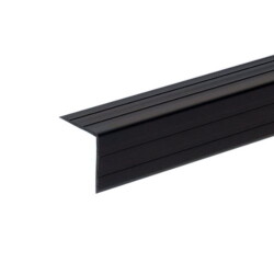 6609 - Profilé Cornière plastique noir 22 x...