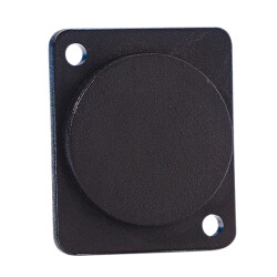 7839 - Modulo di plastica vuoto nero