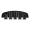 NANO ER M - Finale maschio per Pedana Passacavo a 6 Canaline 85150/85150BLK