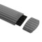 OFFICE ER GREY - End Ramp grey for 85160 Cable Crossover 4-channels