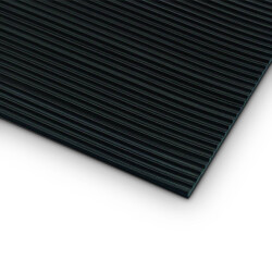 85970 - Tappeto di Protezione Cavi con Scanalature nero...