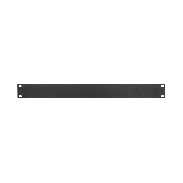8721 STL - Plaque aveugle 1 U pour rack 19", acier