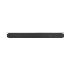 8721 STL - 19" Flat Rack Panel Steel, 1 U