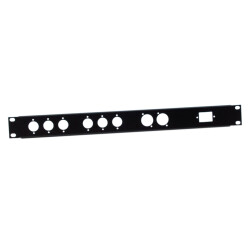 872212 - 19" U-Rackblende 1 HE, universal