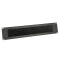 87222 BRUSH - Pannello Rack 2 U acciaio nero con Spazzola