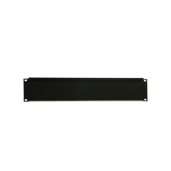 87222 STL - 19" U-Shaped Rack Panel 2 U Steel
