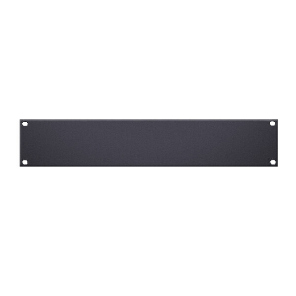 8722 STL - 19" Flat Rack Panel Stahl, 2U