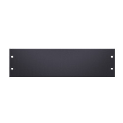 8723 - 19" Rackblende 3 HE, Aluminium