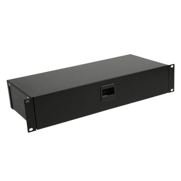 87302 - 19" Rackbox 2U | with flap & snap lock
