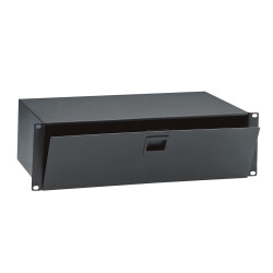 87302 - 19" Rackbox 2U | with flap & snap lock