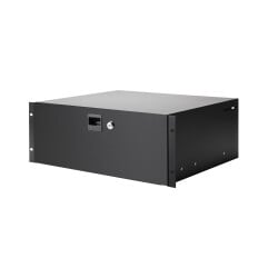 87404 STANDARD 4 - 19" 4U Rack Drawer with lock | steel