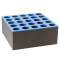 87406 MICROPHONE INLET - Insert Mousse Rangement Micros pour Tiroir Rackable 6 U 87406