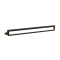 87441 - 19" Frontabdeckung mit Plexiglaseinsatz 1 HE