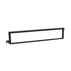 87442 - 19" Front Panel with Plexiglass Insert 2 U