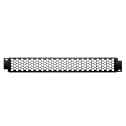 87445 - 19" Cover with Punched Hole Front, 1U, Coarse