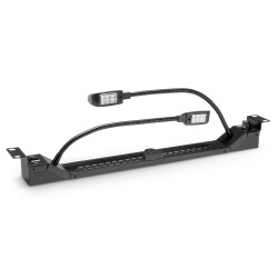 RACK LIGHT WHITE BLUE - 19" Gooseneck LED Rack Light...